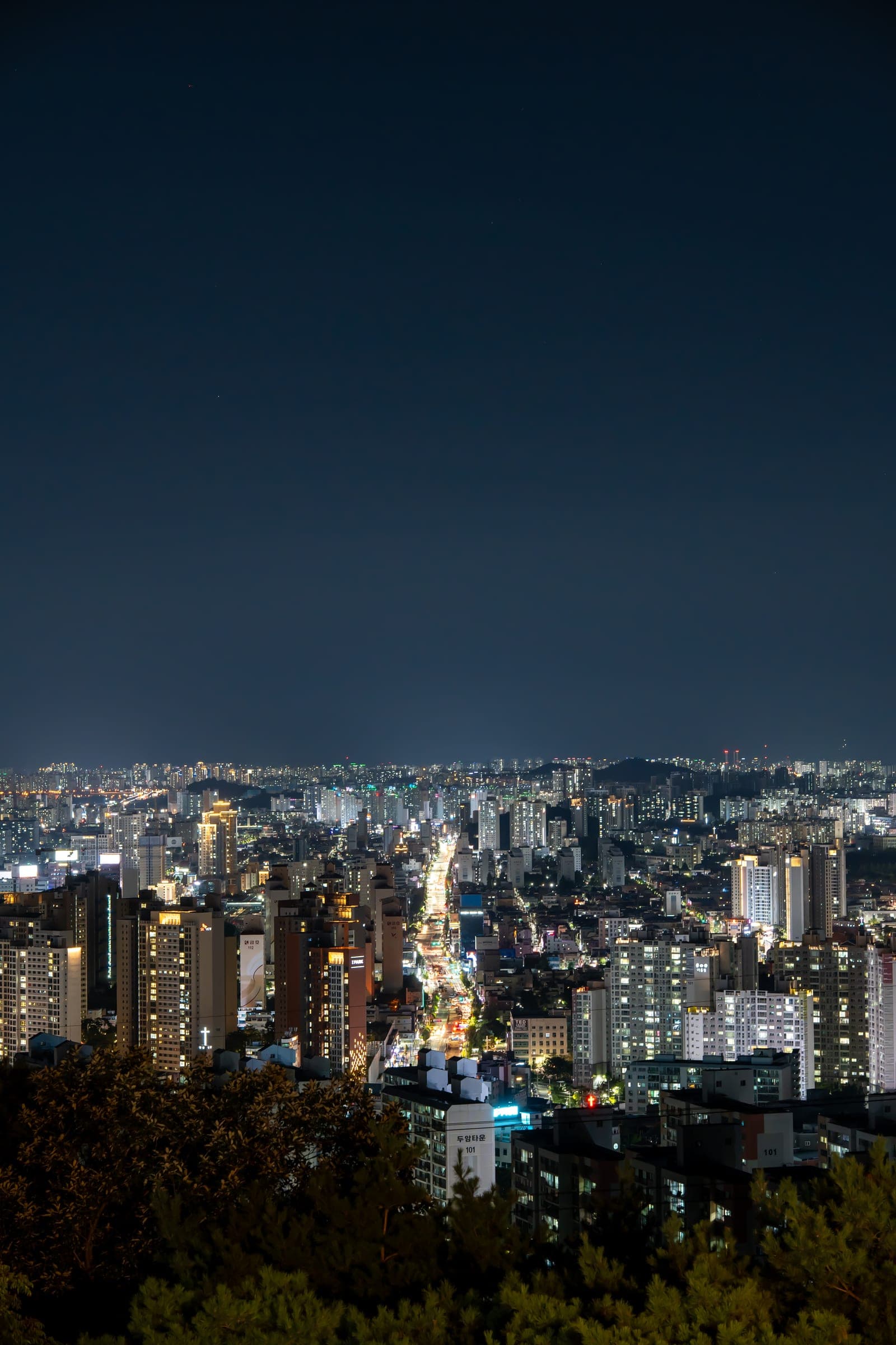 Night skyline