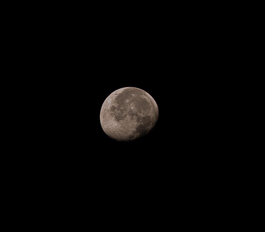The moon