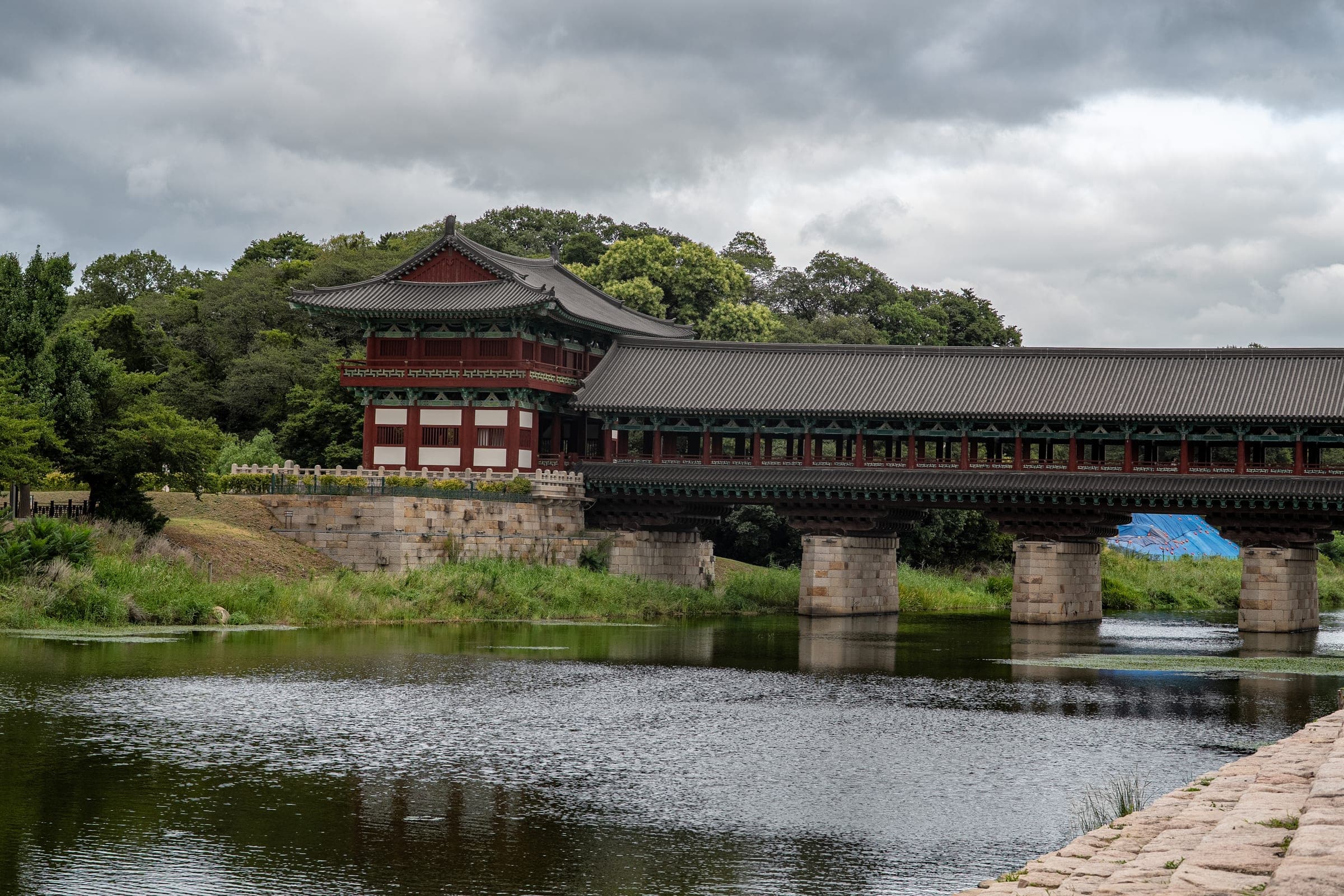 Pavilion over the river