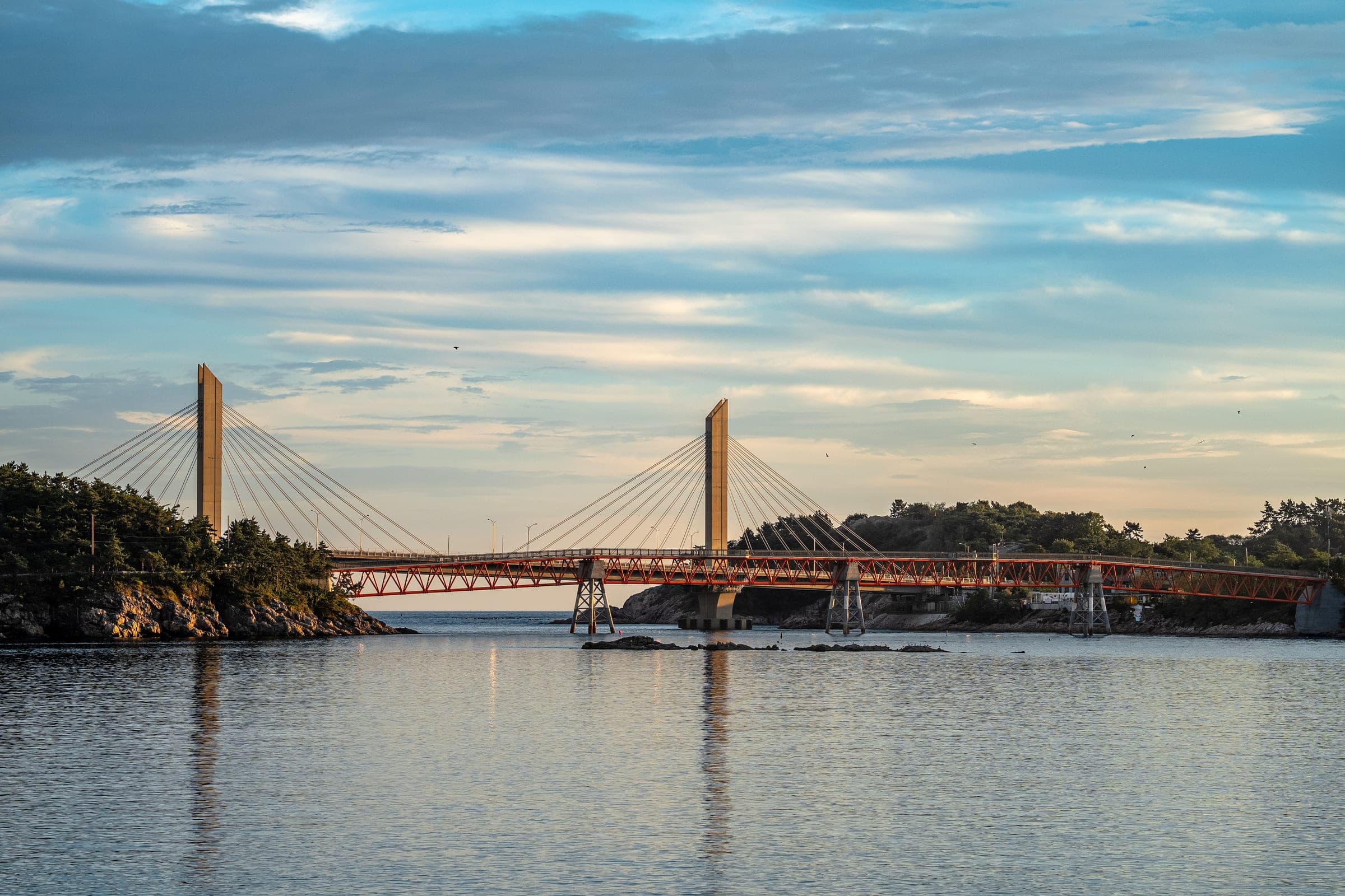 Bridge at golden hour