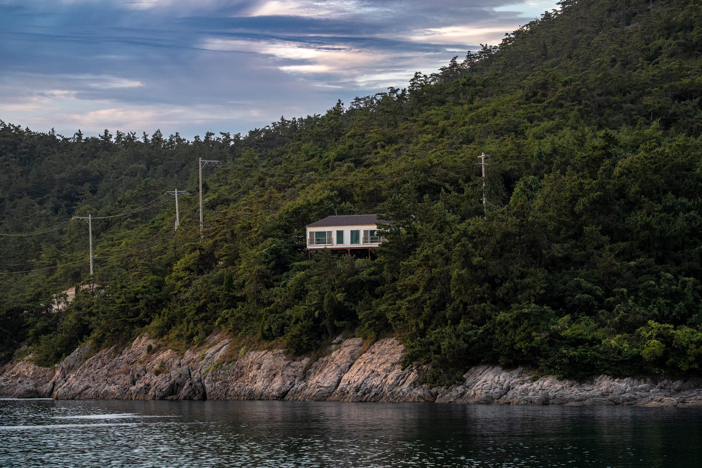 House on the cliff